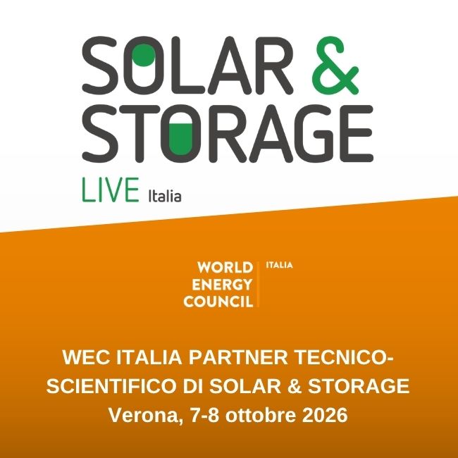 WEC Italia partner di Solar & Storage Live Italia 2026
